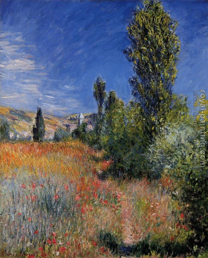 Claude Oscar Monet : Landscape on the Ile Saint-Martin